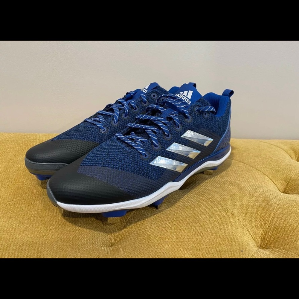 Adidas Power Alley 5  Baseball Cleats (B39184) 'Collegiate Royal'  Men's Size 14